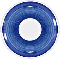 Блюдце Ø 14,5 см синє для чашок Verona, Torino, Bari, Palermo Ancap 34413