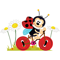 Виниловая Наклейка Glozis Ladybug