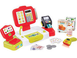 Дитяча каса електронна +звук + калькулятор SMOBY