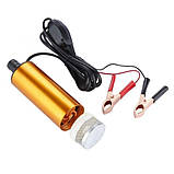 Насос для перекачування палива 50мм 12 або 24V (на вибір), алюмінієвий корпус, фото 5