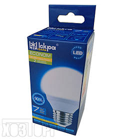 Лампа світлодіодна Iskra LED G45 E27 7W (аналог лампи 45 Вт) ECONOM 4000K
