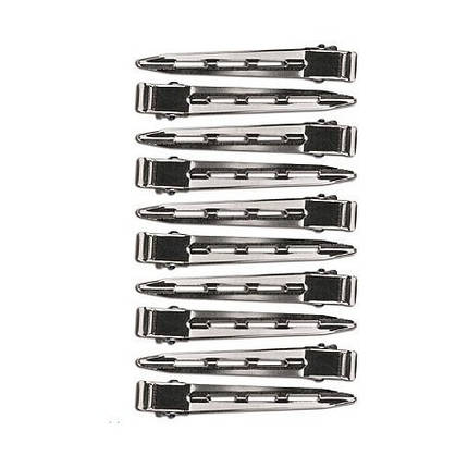 Зажим для волосся металевий великий 00095 Eurostil 1 шт, фото 1