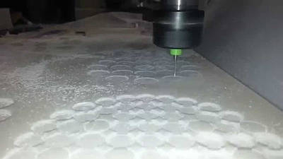 Порізка та фрезерування акрилового каменю Акриловий камінь 12 мм, Акриловий камінь 12 мм, Акриловий камінь