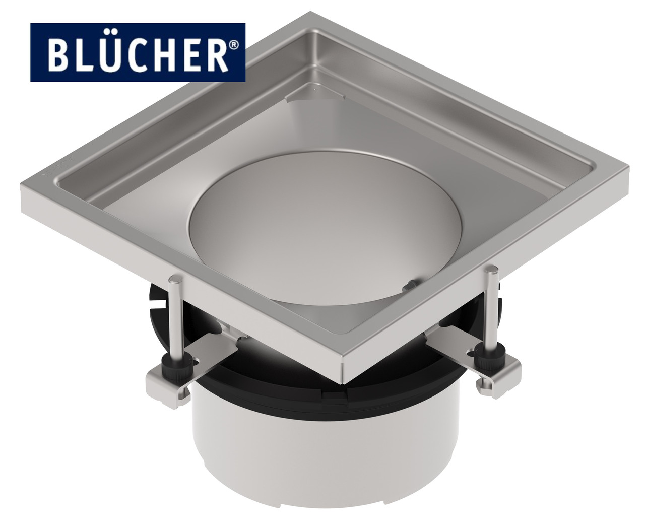 Верхня частина для промислового трапа, вихід DN160 арт. 774.401.000