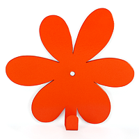 Вішалка настінна Гачок Glozis Flower Orange H-019 13 х 12 см