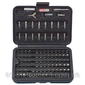 Набір біт під 1/4" , 100 одиниць. KS Tools