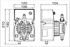 Насос-дозатор DLX VFT/MBB 1504 230V/240V CP-PVDF, фото 4