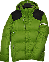 Чоловічий зимовий гірсько- лижний пуховик Salomon зелений