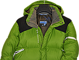 Чоловічий зимовий гірсько- лижний пуховик Salomon зелений, фото 3