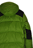 Чоловічий зимовий гірсько- лижний пуховик Salomon зелений, фото 6