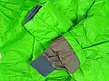 Чоловічий зимовий гірсько- лижний пуховик Salomon зелений, фото 8