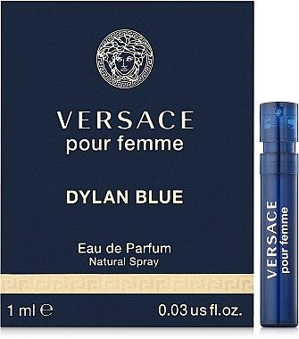 Парфумована вода (пробник) Versace Pour Femme Dylan Blue 1 мл, фото 1