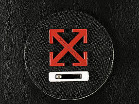 Нашивка Стрілки Off white Vogue Style з кулькою 55 мм