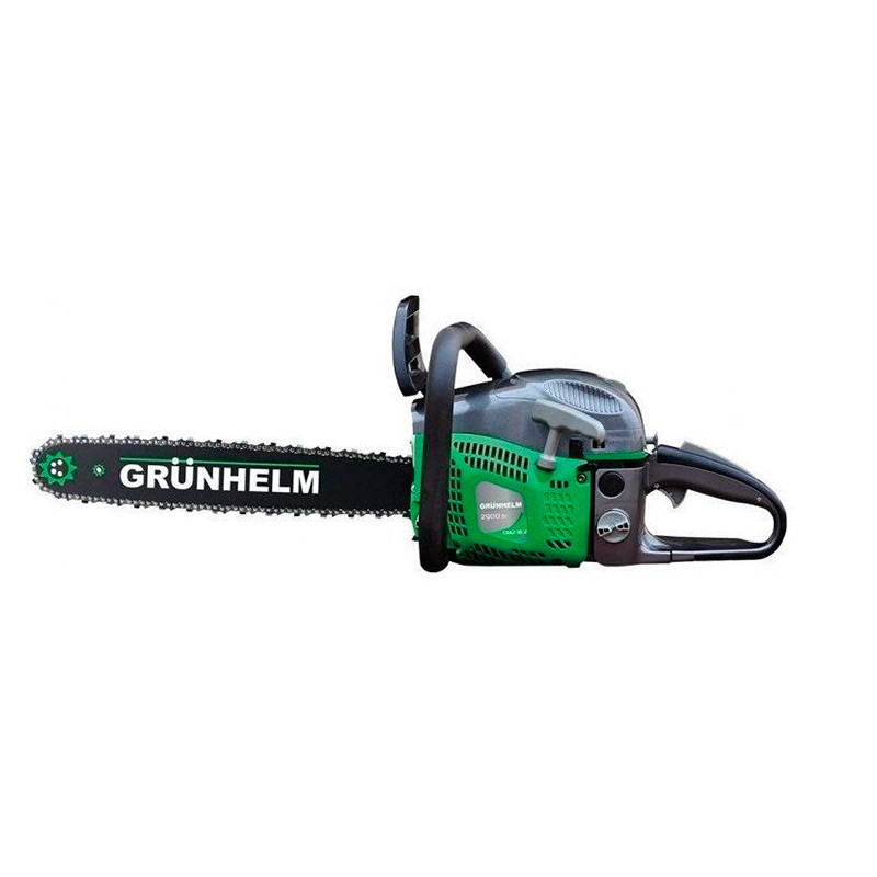 Бензопила Grunhelm GS62-18/2 (2 шини+2 ланцюги)