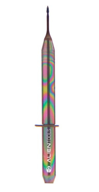 Фреза для VHF по циркону з алмазним покриттям FLATCOAT™DIA 0,6х3х38мм AlienTools (Німеччина), фото 1