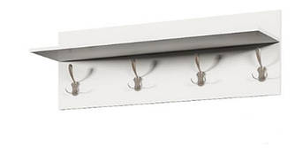 Вішак з полицею для прихожої чи вітальні з МДФ/ДСП Бянко Світ Меблів