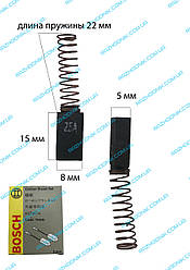 Щітка графітова bosch 5x8 пружина