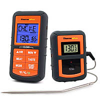 Термометр беспроводной (до 100 м) ThermoPro TP-07S (0-300 °С). Прорезиненный корпус