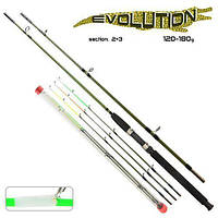 Спиннинг фидер карповый Evolution 3m тест 50-180g