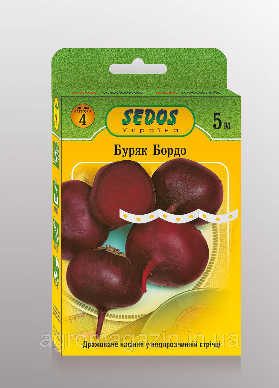 Бурякла "Бордо" (стрічка, 5 м)