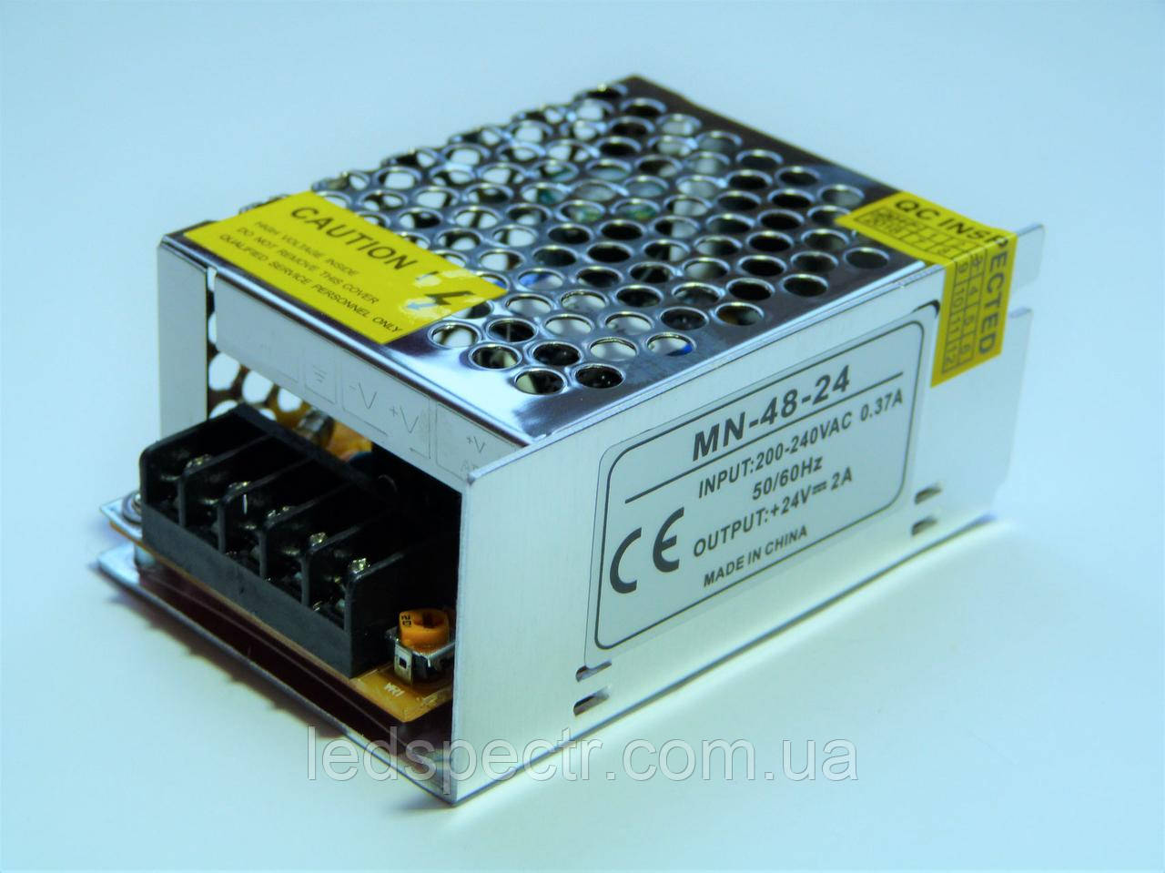Блок живлення AVT DC 24 V 2 A MN-50-24