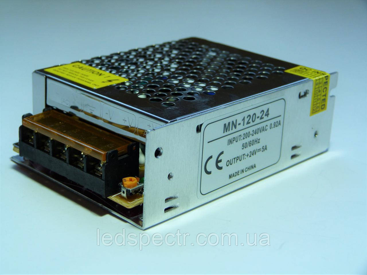 Блок живлення AVT DC 24 V 5 A MN-120-24