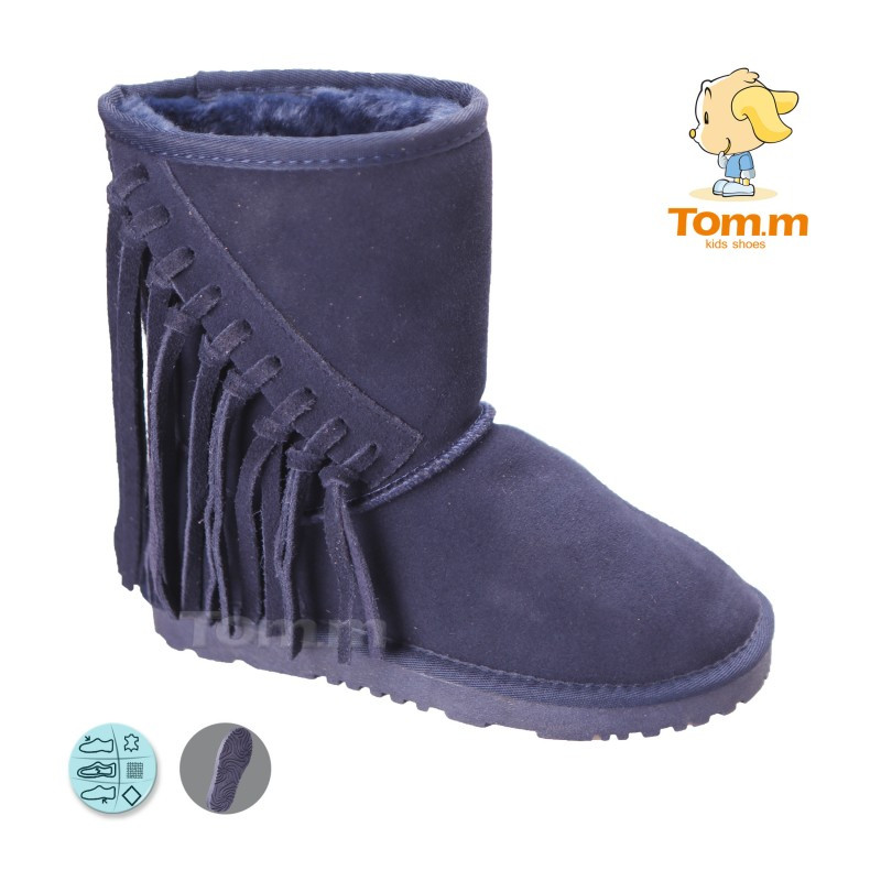 Уггі ТОММ 3996E ЗАМШ Navy 29р, 30р, 35р