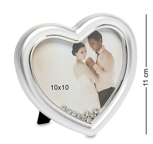 Весільна фоторамка "Серце" 10*10 CHK-034