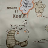 Подарунковий блакитний комплект для новонародженого 62 Салі- Малі Sofija, фото 9