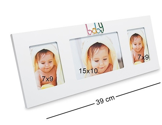 Дитяча фоторамка Baby на 3 фото CHK-146