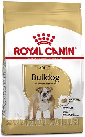 Royal Canin Bulldog Adult, 3 кг