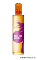 Женская парфюмированная вода Miami Party Avon, женские духи Эйвон Майами пати,100 мл