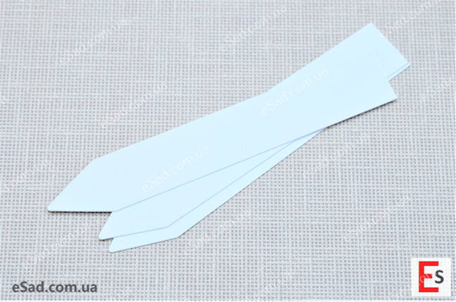 Етикетки PET-R білі 1,6*12см, 500шт, фото 2