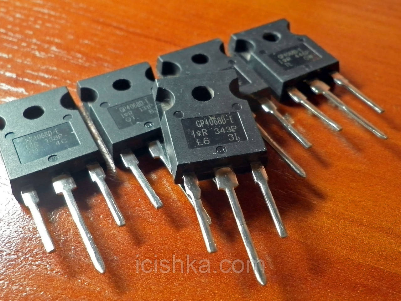 IRGP4068DE / GP4068D-E TO-247AC - 600V 48A NPT IGBT транзистор (Ref.)