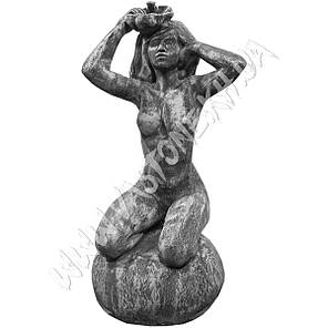 Форма для скульптури садової "Дівчина на камені", фото 2