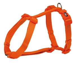 Шлея Trixie Premium H-Harness для собак нейлонова, 42-60 см/ 15 мм. папайя