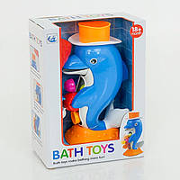 Водоспад Bath Toys 9901 "Дельфін" для ванної на присоску, у коробці