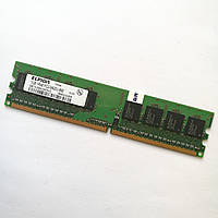 Оперативная память Elpida DDR2 1Gb 800MHz PC2 6400U CL6 (EBE10UE8ACWA-8G-E) Б/У