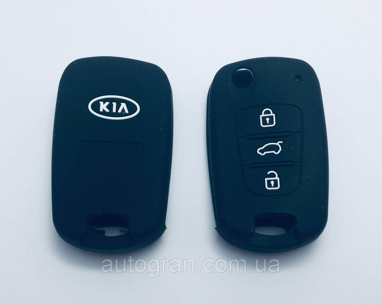 Силіконовий чохол на викидний ключ Kia Ceed Rio Sportage Picanto3 кнопки