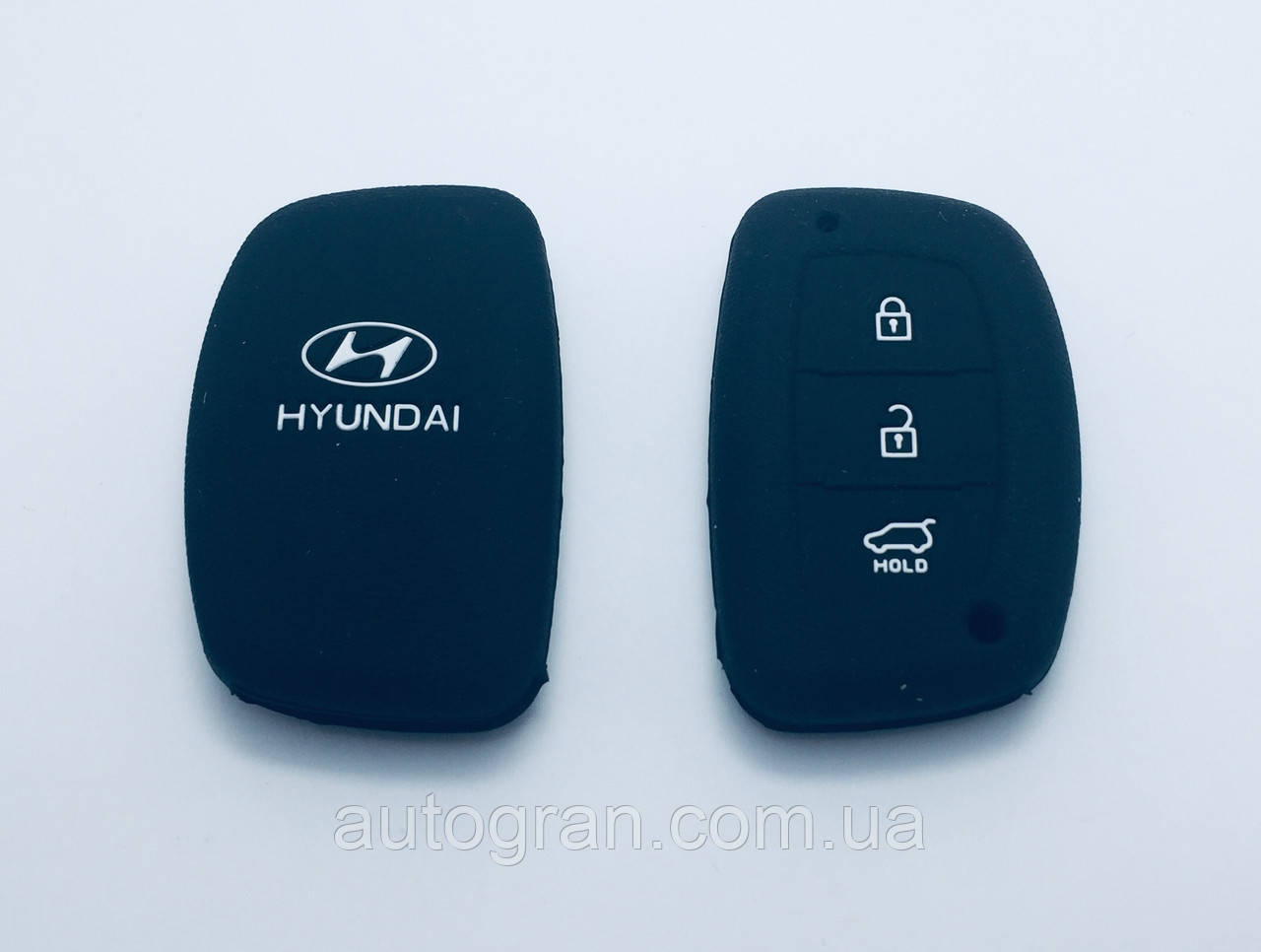 Силіконовий чохол на смарт-ключ Hyundai 3 кнопки
