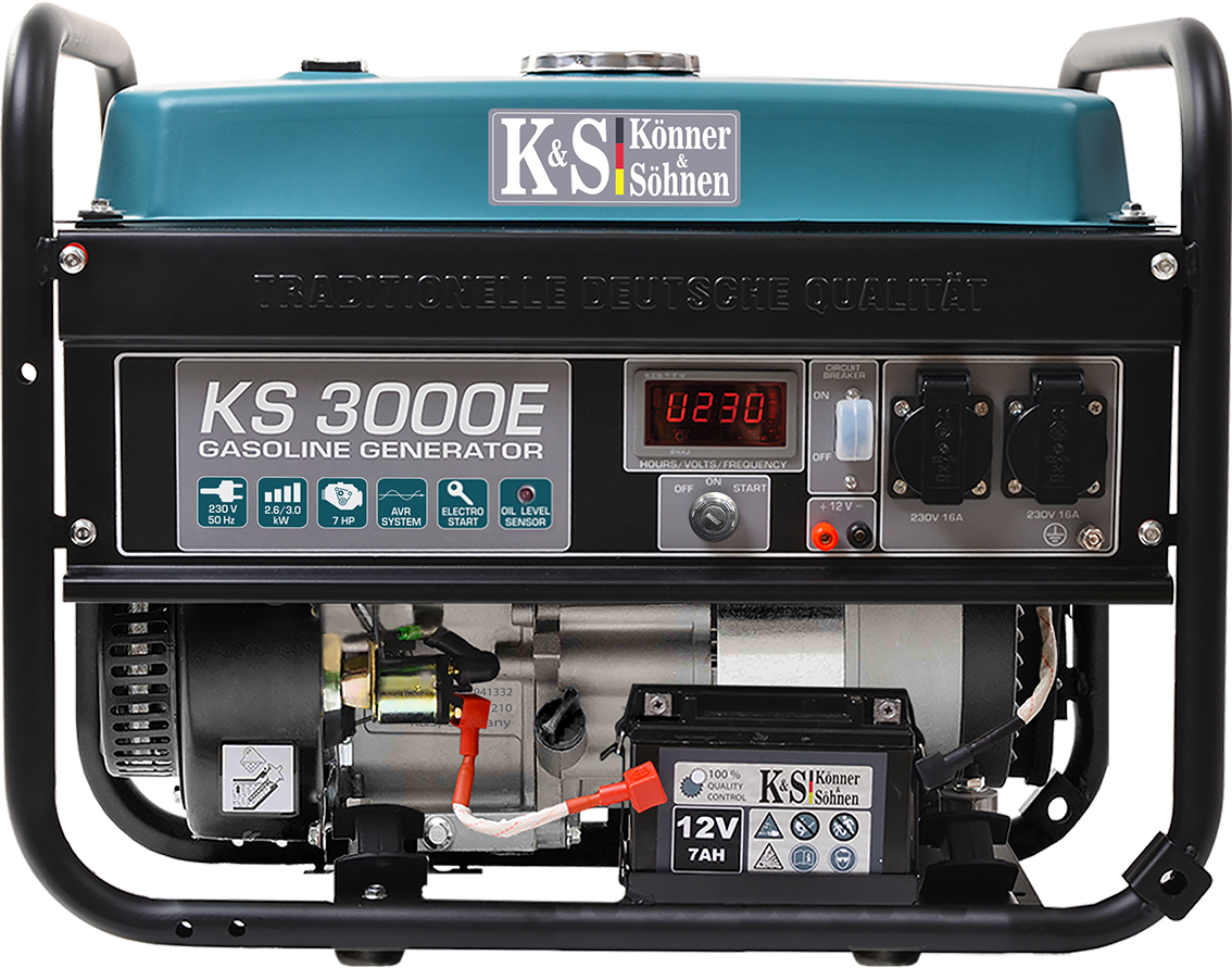 Генератор Konner&Sohnen KS 3000E (3 кВт)