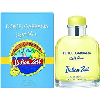 Туалетна вода Dolce & Gabbana Light Blue Italian Zest Pour Homme (Дольче Габанна Лайт Блю Італіан Зест)