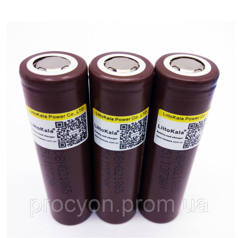 Акумулятор LiitoKala HG2 18650 3000 mah