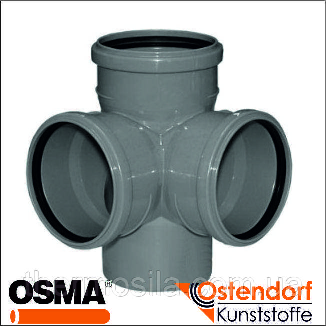 Хрест кутовий 87* 110/110/110 (HTED внутр), Ostendorf-OSMA, фото 1