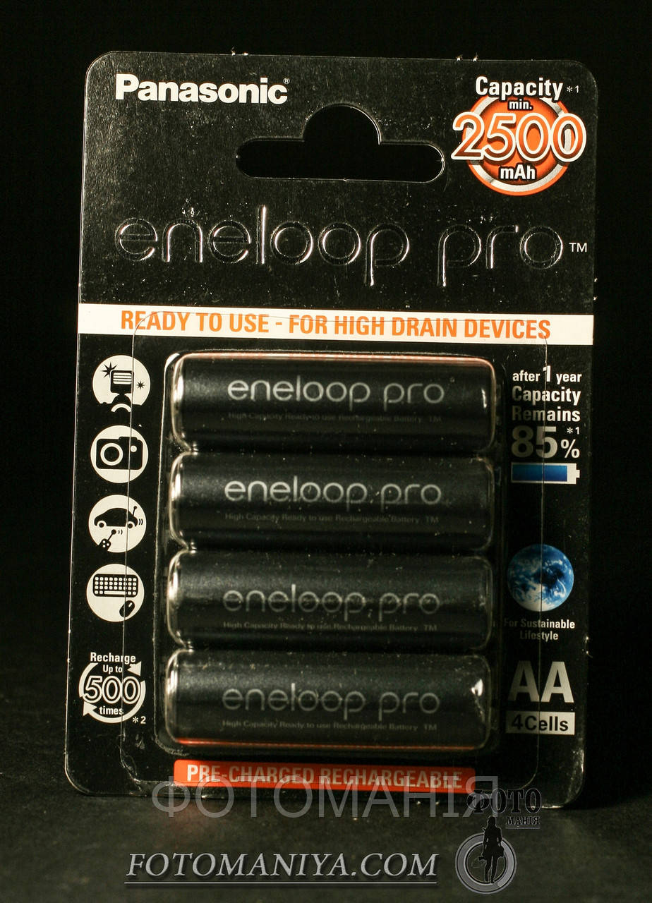 Акумулятори Eneloop PRO 2500 mAh