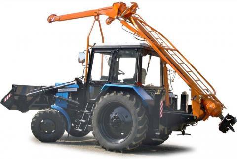 Бурильно-кранова машина БЛ-205Д МАЗ, фото 1