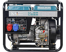 Дизельна електростанція Konner&Sohnen KS 8100 HDE-1/3 ATSR (3ф, 6,5 кВт)