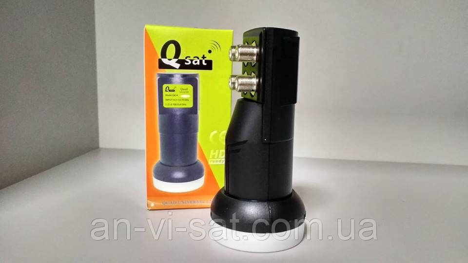 Супутниковий конвертор Q-sat QK-4 Quad, фото 1