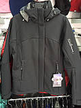 Жіноча термо куртка 3 в 1 Salomon Soft Shell, фото 3