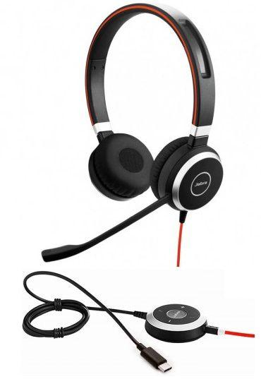 Гарнітура для кол-центру Jabra Evolve 40 MS Stereo USB-C